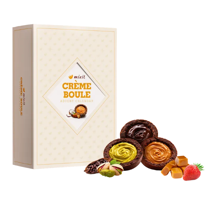 Mixit Adventní kalendář plný Crème boulí 720 g